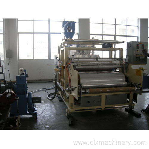 Best-sale Single Screw 1000MM Stretch Film Line